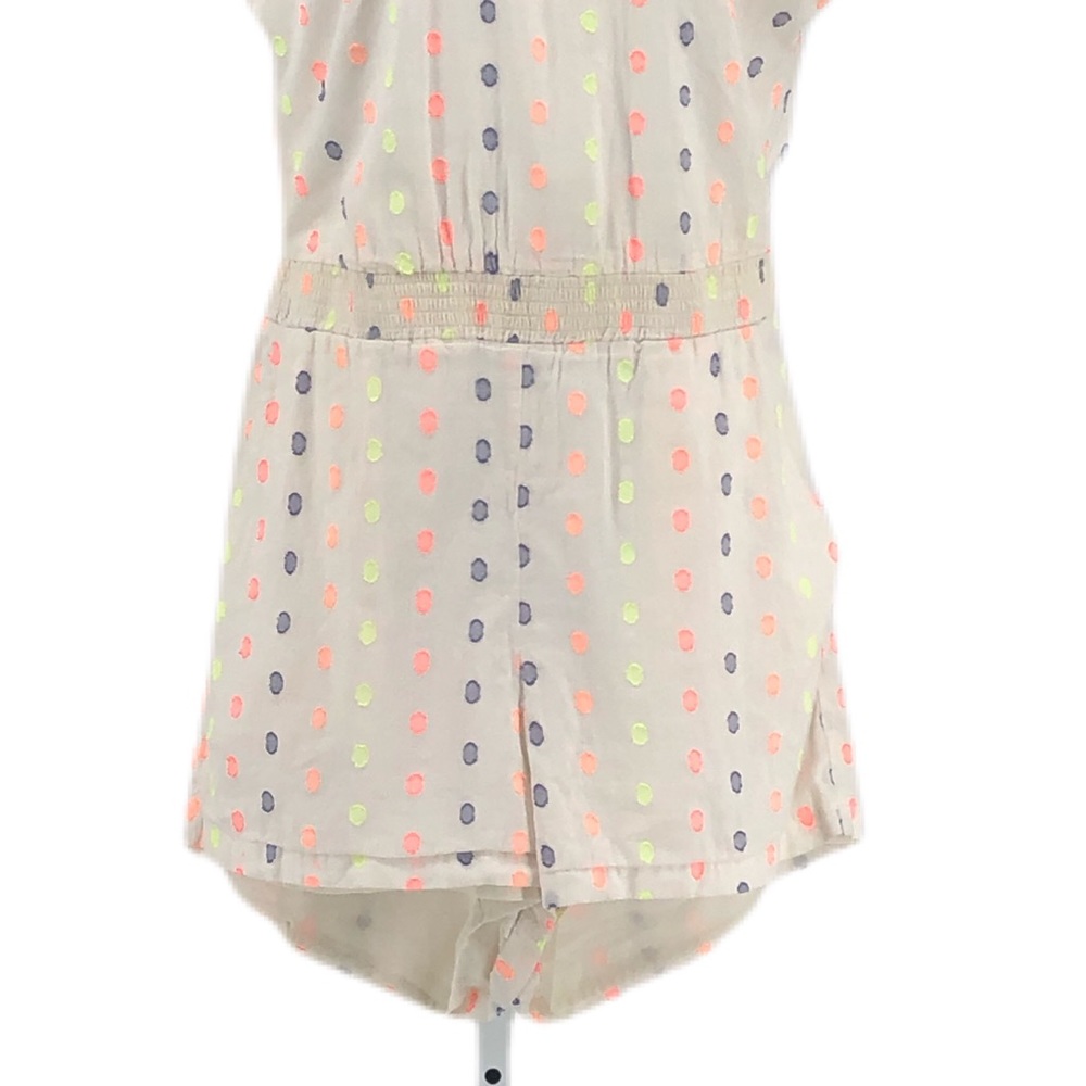 Corey Ivory Candy Ribbon Romper - Picture 3 of 7